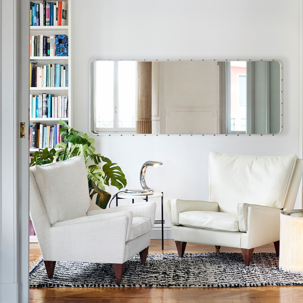 Adnet Round Mirror