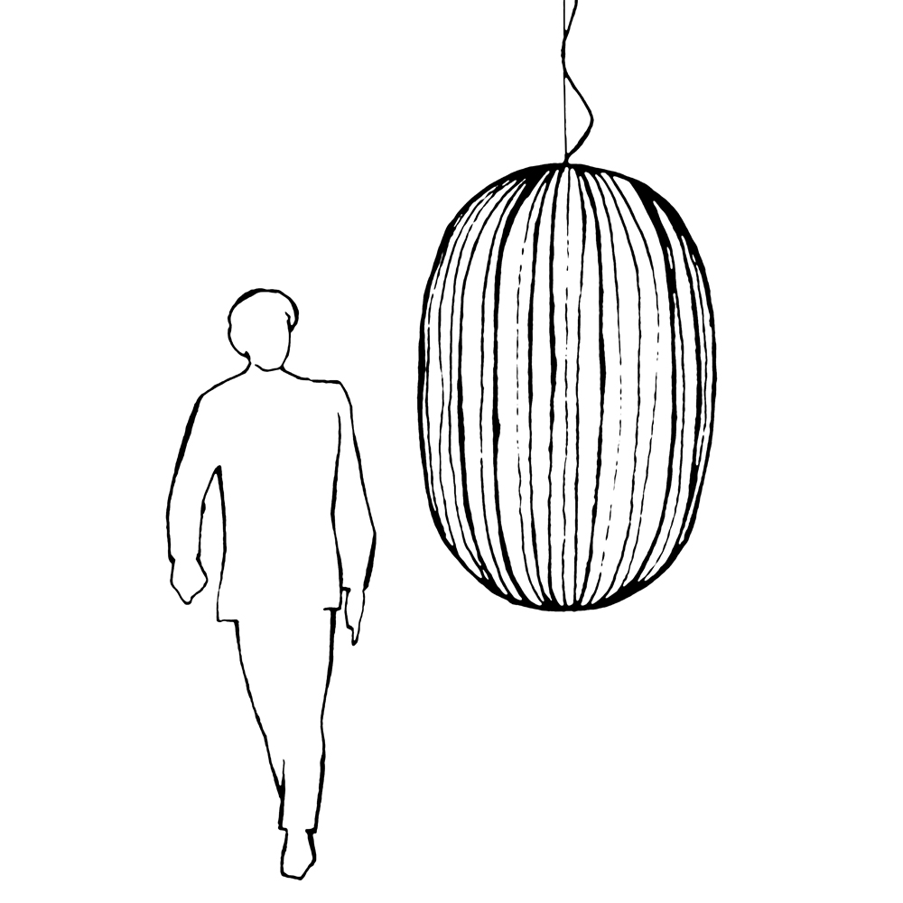 Plass Media Suspension Lamp