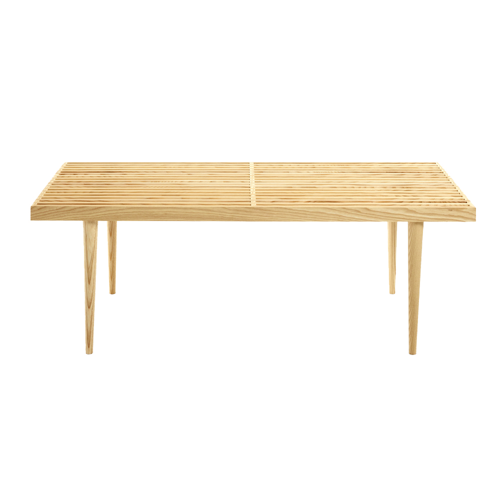 Slatted Bench