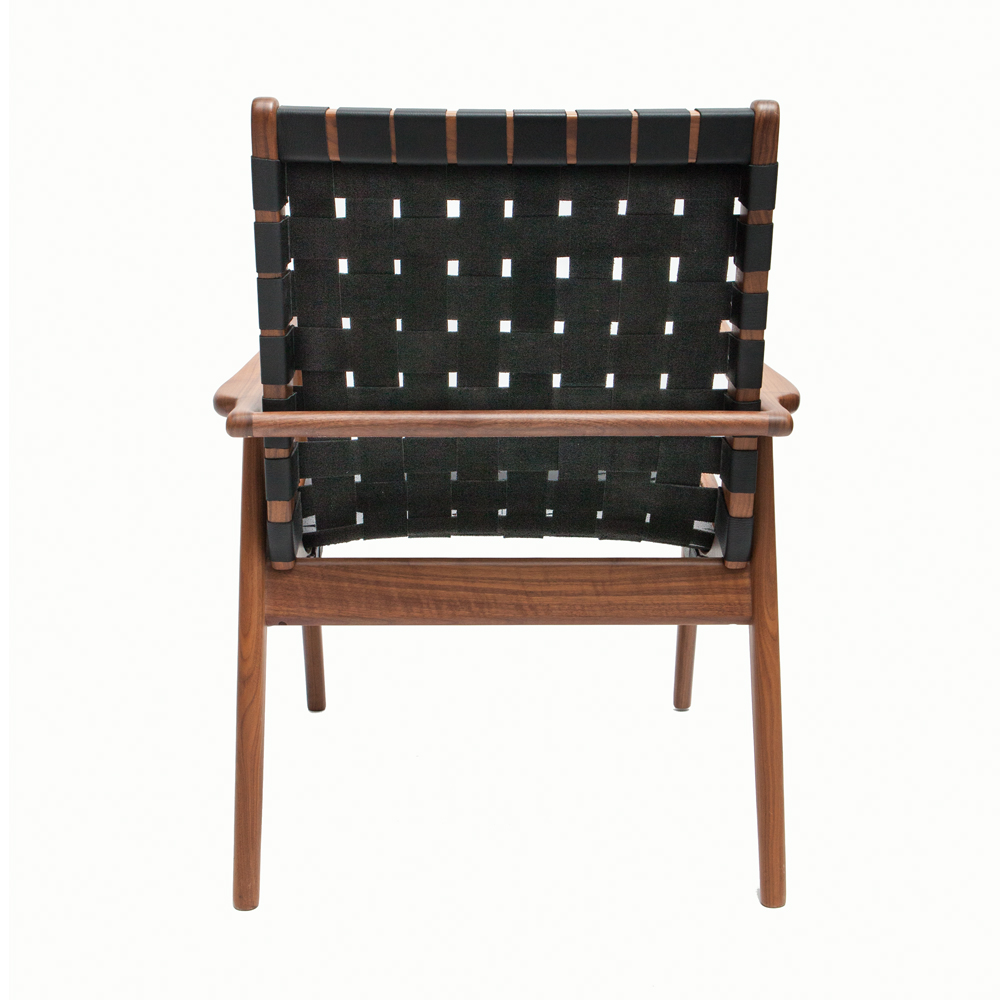 WLC 22 Woven Leather Armchair